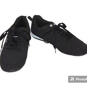 FUBU Memory Foam Black Sneakers Size 8